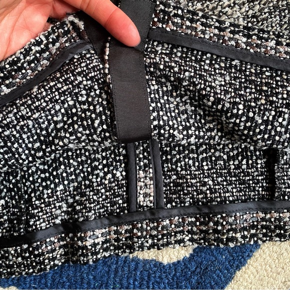 🖤 GERRY WEBER BLACK GREY TWEED WOOL BLEND JACKET! - Picture 12 of 14
